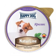 Happy Dog Natur Line Паштет для Собак Кролик 125гр (102811)