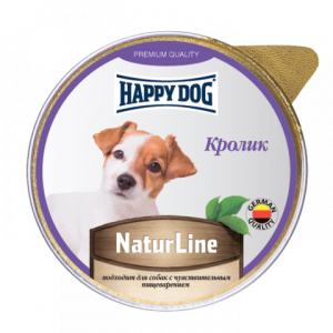 Happy Dog Natur Line Паштет для Собак Кролик 125гр (102811)
