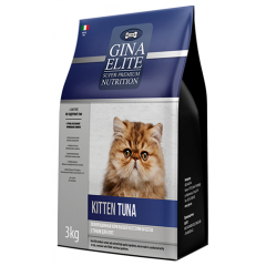Gina Elite Kitten Корм для Котят с Тунцом