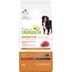Natural Trainer Sensitive No Gluten Корм без Глютена для Собак Средних/Крупных пород (Ягнёнок) Medium&Maxi Adult Dog – Lamb