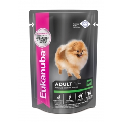 Eukanuba Паучи для Собак Говядина в Соусе 100гр*24шт (62642)