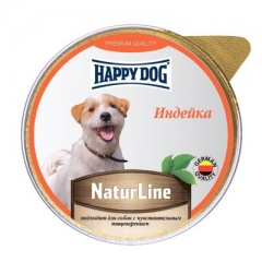 Happy Dog Natur Line Паштет для Собак Индейка 125гр (102810)