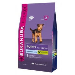 Сухой корм Eukanuba Puppy & Junior Large Breed для Щенков Крупных пород с Курицей