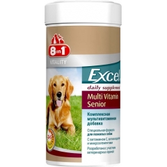 8in1 Excel Multi Vit Senior Мультивитамины для Пожилых собак 70 таб (99870)