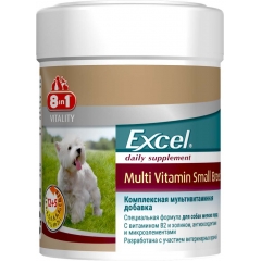 8in1 Excel Multi Vit Small Breed Мультивитамины для собак Мелких пород 70 таб (99869)