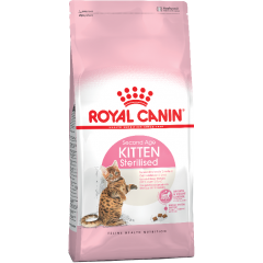 Корм сухой полнорационный сбалансированный Royal Canin Kitten Sterilised (Киттен Стерилайзд) для Стерилизованных Котят до 12 месяцев