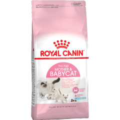 Royal Canin Mother & BabyCat Корм для Котят до 4 месяцев, для Беременных и Лактирующих Кошек