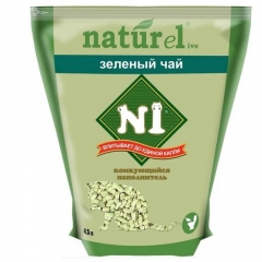 Комкующийся наполнитель N1 Naturel для Кошачьего туалета 