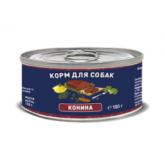 Solid Natura Влажный корм для собак Конина 100гр (80314)