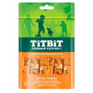 Titbit Лёгкое Телячье для Маленьких собак 50гр (34687)