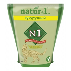 Комкующийся наполнитель N1 Naturel 