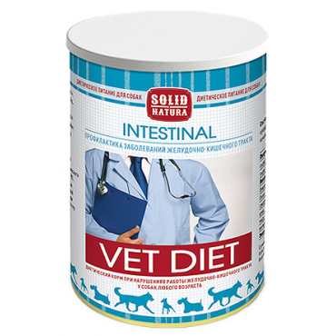 Solid Natura VET Intestinal Диета для собак (здоровье жкт) 340гр (104730)