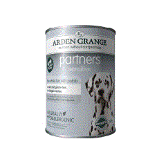 Arden Grange Sensitive Fish&Potato Консервы для собак с Белой рыбой и Картофелем 395гр (16682)(AG825016)