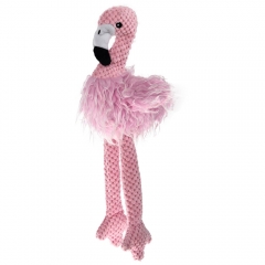 Homepet игрушка для собак Фламинго плюш с пищалкой 42*15см (71104)