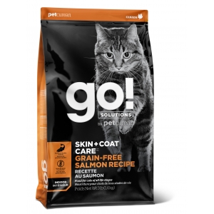 Сухой корм GO! Natural holistic Беззерновой для Котят и Кошек с Лососем GO! SKIN + COAT
