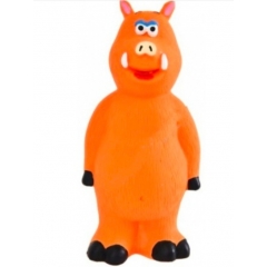 Homepet Игрушка для собак Кабан с пищалкой латекс 16,5см (72532)