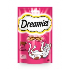 Dreamies для кошек Лакомые подушечки с Говядиной