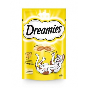 Dreamies для кошек Лакомые подушечки с Сыром