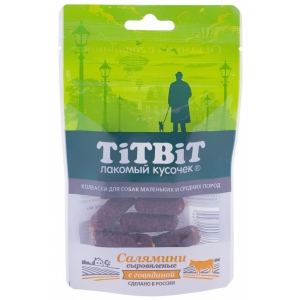 Titbit Сыровяленые Колбаски для Собак 