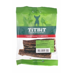 Titbit Вымя говяжье (мягкая упаковка) 45гр (61227)