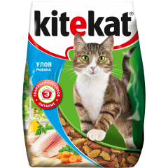 KiteKat Сухой корм для кошек Улов Рыбака