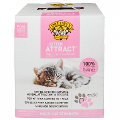 Dr. Elsey's Kitten Attract Бентонитовый наполнитель для приучения котят с 8 недель до года к лотку