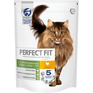 Perfect Fit Корм для Кошек старше 7 лет с Курицей 650гр (42740)