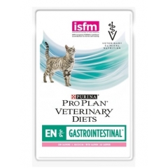 Purina EN Паучи Лечебные для кошек с Лососем Патология ЖКТ 85гр (72423)