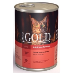 Nero Gold Консервы для кошек Свежая Оленина Venison