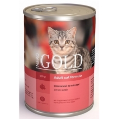Nero Gold Консервы для кошек Свежий ягненок