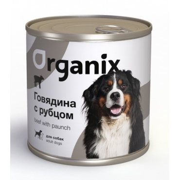 Organix Консервы для собак Говядина с Рубцом