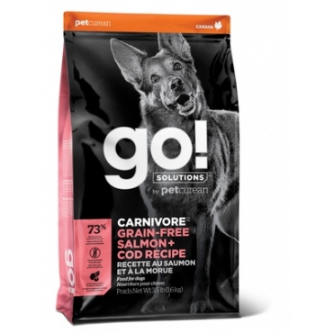 Сухой корм GO! Solutions беззерновой для собак всех возрастов, c лососем и треской