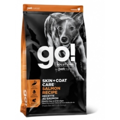 Корм GO! Solutions для щенков и собак, со свежим лососем и овсянкой