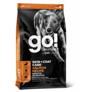 Сухой корм GO! Solutions для щенков и собак, со свежим лососем и овсянкой