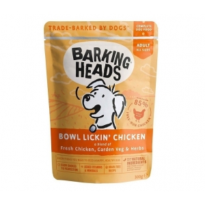 Barking Heads паучи для собак с курицей 