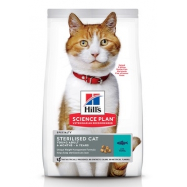 Hills Young Adult Neutered Cat Корм для Кастрированных котов и кошек до 6 лет с Тунцом