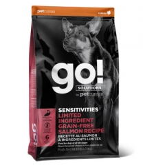 GO! Беззерновой корм для Щенков и Собак с Лососем для Чувствительного пищеварения Sensitivity + Shine Salmon Dog Recipe,Grain Free,Potato Free