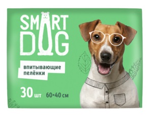 Smart Dog Впитывающие пеленки для собак 60см*40см
