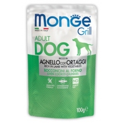 Monge Паучи для собак с Ягненком и овощами 100гр (36879)