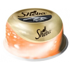 Sheba Ламистеры для кошек мясо Курицы/Утка 80гр*12шт (53865)