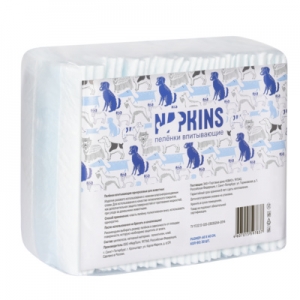 Napkins Впитывающие Пеленки для Собак 60*40см