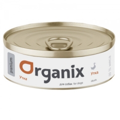 Organix Монобелковые премиум консервы для собак с Уткой 100гр (42933)