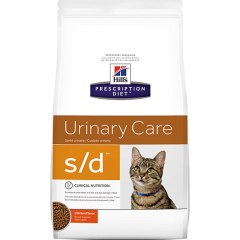 Hills S/D Prescription Diet Feline Лечебный корм для Кошек для Растворения Струвитных Уролитов