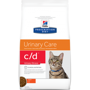 Hills C/D Urinary Stress with Chicken Feline Профилактика МКБ Стресс при Цистите Лечебный корм для кошек