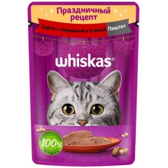 Whiskas Пауч для кошек Паштет 