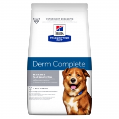 Hill's Prescription Diet Derm Complete Сухой диетический корм для собак Защита кожи