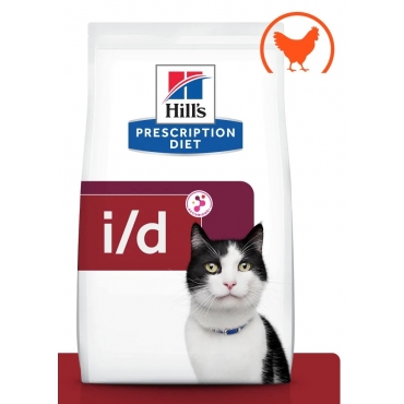 Hills i/d Prescription Diet Feline Лечебный корм для Кошек при Расстройстве пищеварения с Курицей