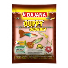 Dajana Guppy Gourmet Flakes Хлопьеобразный корм для рыбок Гуппи