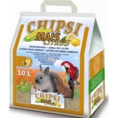 CHIPSI MAIS CITRUS кукурузный наполнитель впитывающий 10л(4.6кг)