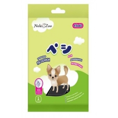 Neki-Zoo Пелёнка Угольная,Гелевая на липучке для Животных 45*60см 1шт (65894)